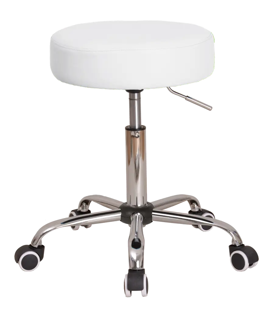 LZ 21SP židle lékařská, HR sedák, ekokůže bílá